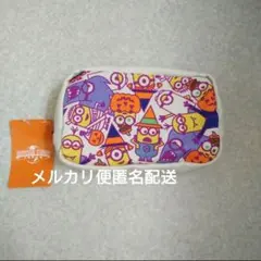 新品　USJ ミニオン　ハロウィン柄　ポーチのサムネイル