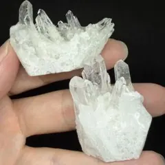●425風水水晶クラスター2点●
