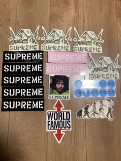 Supreme ステッカー 約50枚セット Supreme ステッカー 50枚セット - メルカリ
