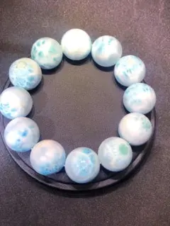大玉 19ミリ ラリマーブレスレット