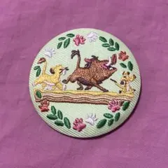 Disney 刺繍缶バッジ ライオンキング ディズニー 缶バッジ