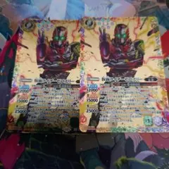 仮面ライダーゼロスリー　２枚　バトスピ