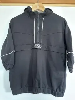 美品！X-girl 黒ワンピース　トレーナー