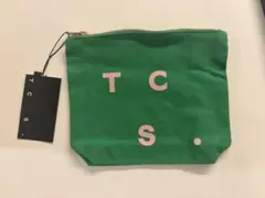 新品タグ付き★コンランショップ ポーチ グリーン