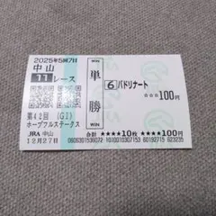 第11回マイルチャンピオンS GI ノースフライト 単勝馬券 第11回マイルCS ノースフライト 1着 角田晃一 - メルカリ