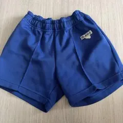 青の体操服ショートパンツ　体操服　ズボン
