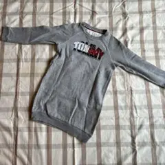 TOMMY HILFIGER グレー トレーナー ワンピース　128