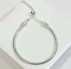 PANDORA ダブルラップ ブレスレット ネックレス 2WAY シルバー - メルカリ