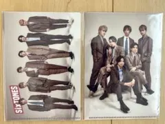 SixTONESミニクリアファイル新品未使用