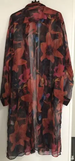 【入手不可】CIVARIZE シフォンカーディガン　総柄 CIVARIZE（シヴァーライズ）の「『CIVARIZE』シースルーシフォン