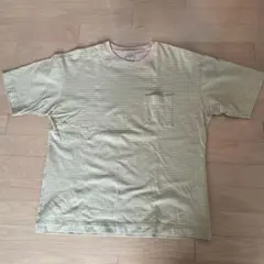 GLOBAL WORK ストライプ Tシャツ　Lサイズ