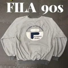 レア　フィラ　FILA トレーナー　スウェット　90s