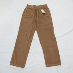 KARAKU ブラウン コーデュロイ パンツ XL