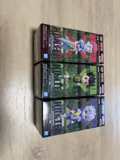 HUNTER×HUNTER ワールドコレクタブルフィギュア-ハンター試験- 3個
