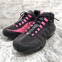 美品✨ ナイキ エアマックス95 スニーカー ブラック ピンク 27.5cm