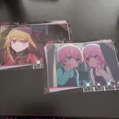 推しの子　クリアシート　ルビー　アクア　２枚
