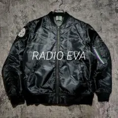 希少 初期モデル RADIO EVA フライトジャケット MA-1 NERV