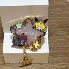 【韓国限定】スピードスター　蓄光ピンバッジ　ポケモン　 アローラロコン 韓国限定 スピードスター 蓄光ピンバッジ ポケモン アローラロコン