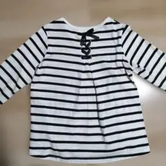 GITA ボーダー柄 長袖カットソー