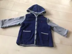 ポロ ラルフローレン バイカラーパーカー フード付カーディガン 定価1万