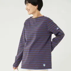 オーシバル ORCIVAL ボーダー バスクシャツ サイズ4