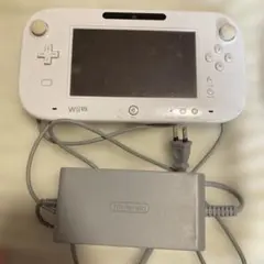 Wii U 本体 ホワイト ACアダプター付き　ジャンク
