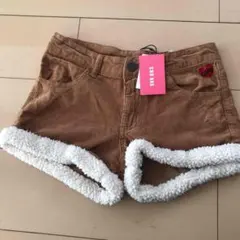 コーデュロイショートパンツ