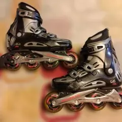 ROLLERBLADE インラインスケート ブラック/シルバー　26cm位
