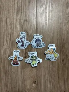 インサイドヘッド、リメンバーミー、モンスターズインクステッカー 15枚セット