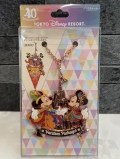 【新品】東京ディズニーリゾート 40周年 バケーションパッケージ　バッグチャーム