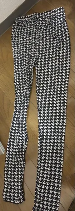 千鳥柄 レギンス