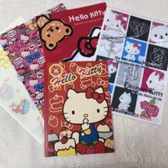 Sanrio チャーミーキティ　ハローキティ　マイメロ　クリアファイル　ノート