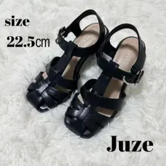 ♡美品♡ Juze ブラック グルカサンダル 22.5cmのサムネイル