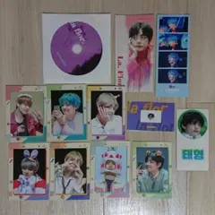 BTS テヒョン カード 展示会 セット