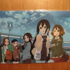 ローソン限定 けいおん！ A4クリアファイル LAWSON非売品 ミオ・梓・集合