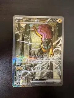 ライコウex SAR ストームエメラルダ