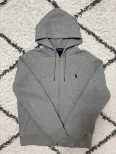 Polo Ralph Lauren グレー パーカー ダブルニット