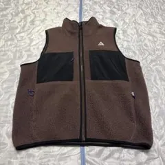 NIKE AS M ACG ARCTIC WOLF VEST ブラウンXL