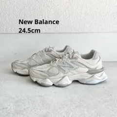 New Balance U9060ZGA ホワイト 厚底 24.5cm