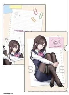 匿名配送」受付ちゃん日誌メロンブックス特典クリアファイル - メルカリ