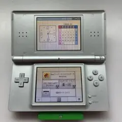 動作確認済み　Nintendo ニンテンドーDS Lite グロスシルバー