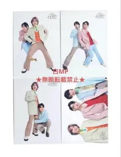 ミセス FJORD フォトカード 2-3人集合 4枚セット