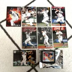 プロ野球チップス　西武ライオンズ　水上　與座　外崎　古賀　源田　中村　辻　平良