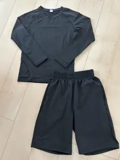 【2点セット】スポーツトレーニングインナーウェア　キッズ・ジュニア140〜