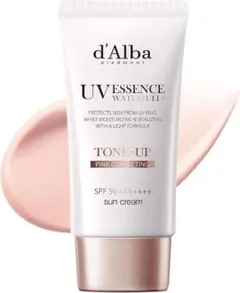 新品 d'Albaダルバ トーンアップサンクリーム ピンク 日焼け止め 50ml