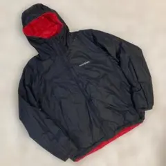 《24h値下げ)モンベルmontbell サーマランド パーカ L黒/赤収納袋付