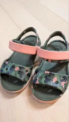 クロックス カモフラージュ サンダル