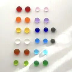 #404 シーグラス 【在庫処分】 ガラスナギット 人工研磨 小粒