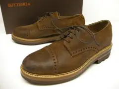 【ほぼ未使用品】ブッテロ BUTTERO ストレートチップ 40サイズ 濃茶 2025年最新】BUTTERO シューズ型：ストレートチップ メンズ ドレス