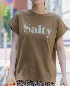 coca　フレンチスリーブロゴTシャツ　新品　ブラウンのサムネイル